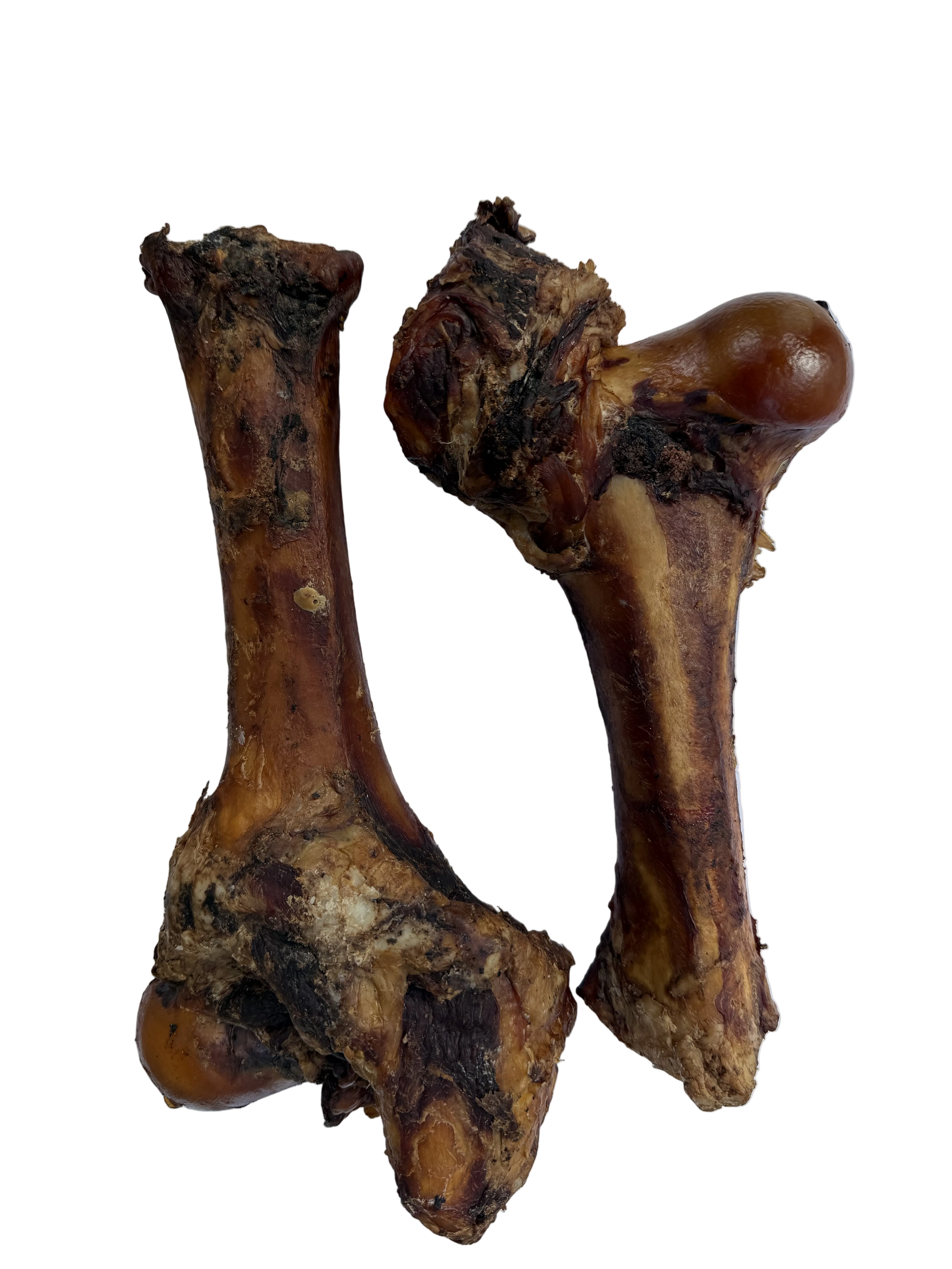 2 extra large hickory smoked bones